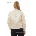 Metallic Bomber Sport Frauen Jacke